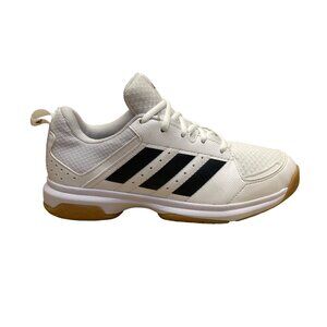 Adidas Women’s White & Black Primegreen Indoor Trainers Shoes Size 5